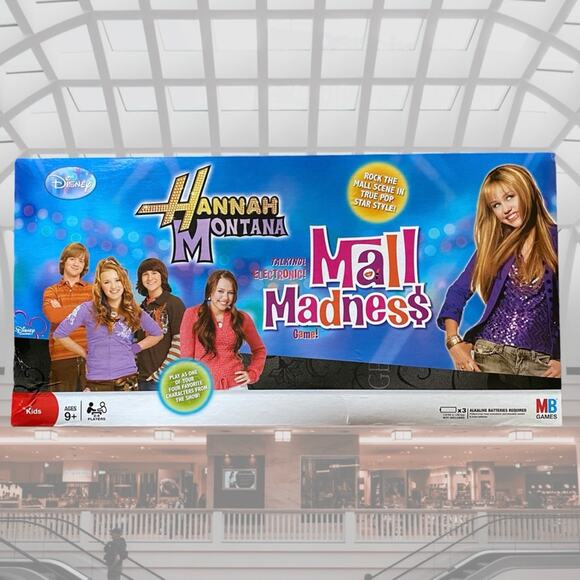 Hasbro MB 2008 Y2K Disney Channel Hannah Montana Mall Madness Complete Tested - Picture 2 of 9